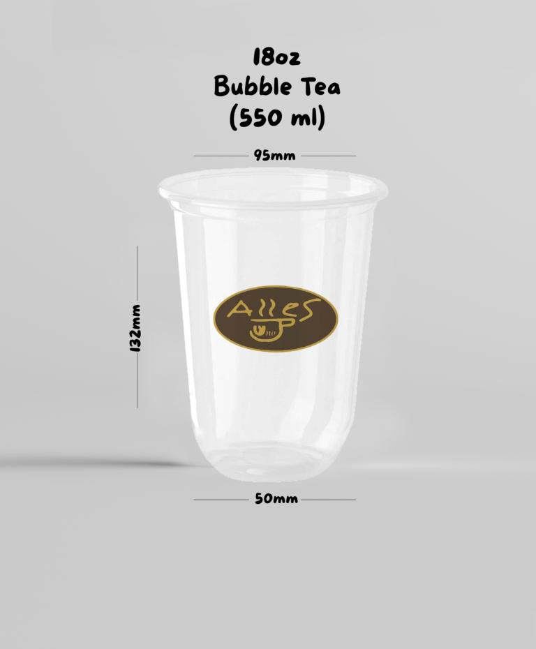 18oz bubble tea bardaklar
