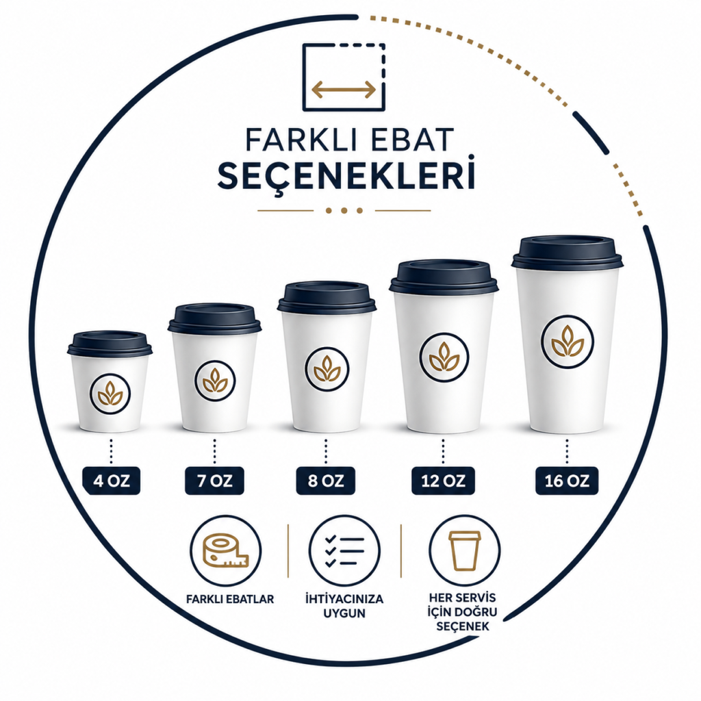 İstanbul baskılı karton kahve bardağı