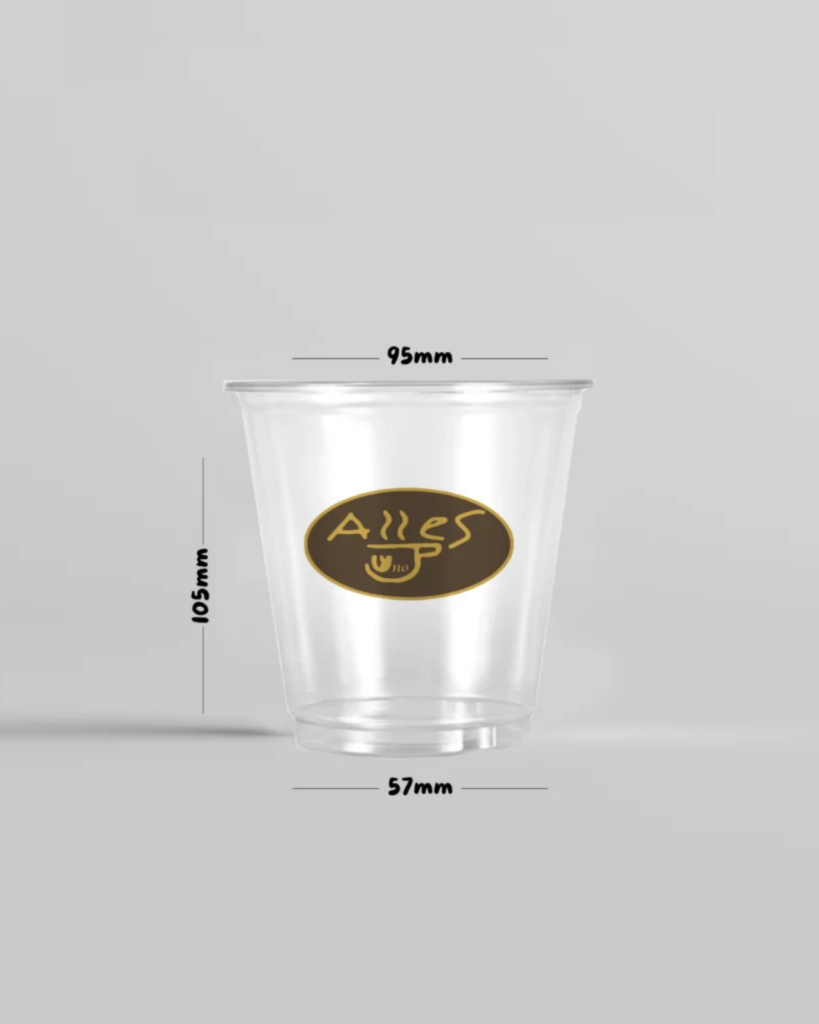 12oz Custom Printed PET Cup
