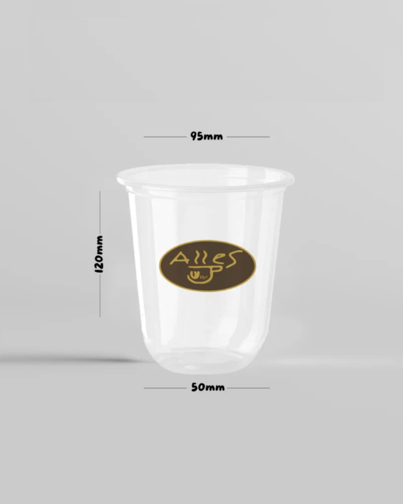 16oz Custom Printed Bubble Tea Cup