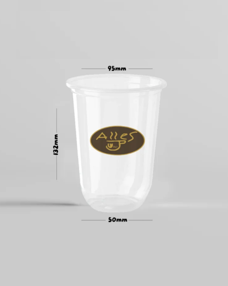 18oz Custom Printed Bubble Tea Cup
